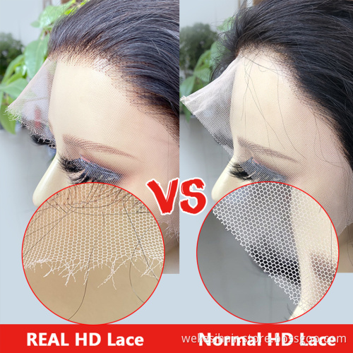 Wigs Human Hair Lace Front 13X6 Cuticle Aligned Human Hair Wigs Adhesive Waterproof Private Label Hd 13x6 Lace Frontal Wigs